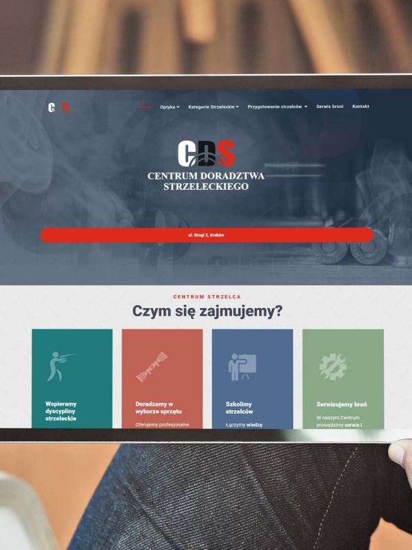 Strona internetowa CDS